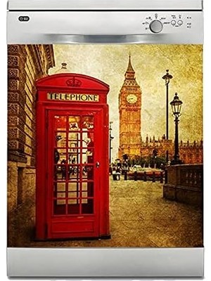 Ohbe Express Bulaşık Makinesi Kaplama Beyaz Eşya Kaplama Londra Sokak Kulübe