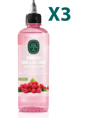 Ohbe Express Frambuazlı Sirke & Saç Toniği 500 ml x 3