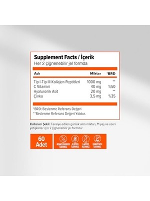 Ohbe Express The Collagen Beauty Gummies Çiğnenebilir, Jel Form