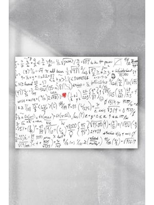 Ohbe Express (PSTER4559) Matematik Formüller Eğitim POSTERI(80X115CM)