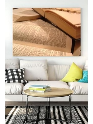Ohbe Express (PSTER16643) Sanatsal Kitap Kanvas Tablo 2 40 x 60