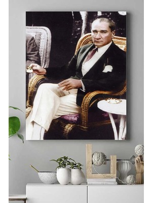 Ohbe Express (PSTER15032) Atatürk Kanvas Tablo 5 30 x 40