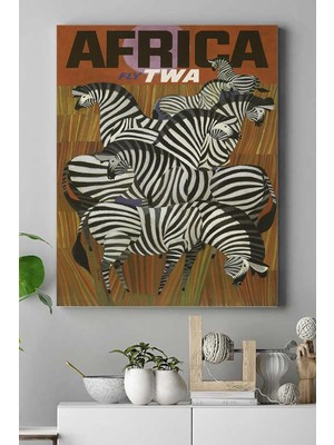 Ohbe Express (PSTER14923) Afrika Kanvas Tablo 21 x 30