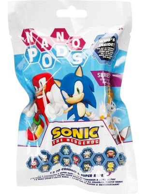 Genel Tedarik S00402785 -Sun-Wst-Figür Sonıc Nano Pods Sürpriz Paket(Sonıc)  -1 Adet Fiyatıdır