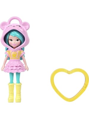 Genel Tedarik JMN38 Polly Pocket Kapüşonlu Bebekler