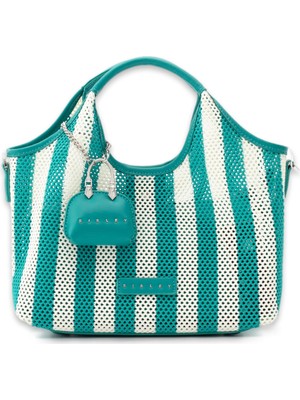 Sisley SLY_320 28X28X11 El Yeşil Kadın Çanta