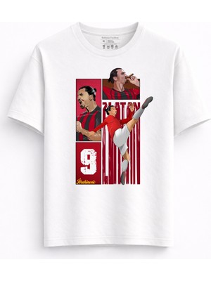 Rabona Fashion Zlatan Ibrahimovic Vintage Milan T-Shirt