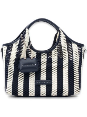 Sisley SLY_320 28X28X11 El Lacivert Kadın Çanta