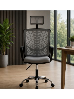 Ofiscore Premium Fileli Çalışma Koltuğu Ergonomik Ofis Sandalyesi Sekreter Çalışma Koltuğu