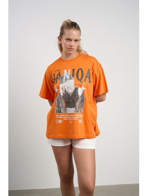 HANIQA Baskılı T-Shirt