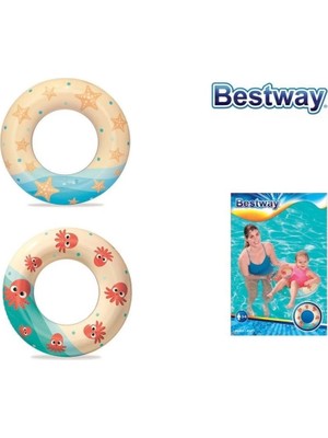 Genel Tedarik 36014 Bestway Desenli Simit 61 cm