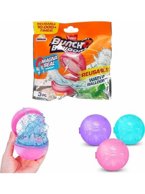 Genel Tedarik Bunch O Balloons Yeniden Kullanılabilir 3’lü Su Balonu - S00056592