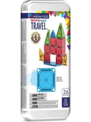 Genel Tedarik Magna Tiles Micromags Seyahat Seti