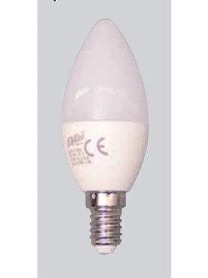 3 Ad 7W E14 LED Ampul Mum Tipi 560 Lümen 3000K Günışığı