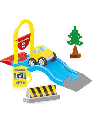 Genel Tedarik 5235 Oyuncak Yol ve Blok Set 50 Parça