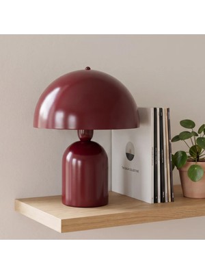 By Lamp Soho Bordo Metal Masa Lambası | Bylamp
