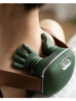 Genel Tedarik 3D Yoğurma Boyun Masaj Cihazı Akıllı Ergonomik Tasarım Derin Kas Rahatlatıcı