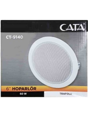 Cata CT-9140 60W Hoparlör 18CM Balanstlı