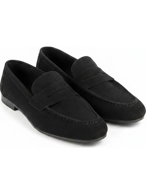 Meril Shoes Kadın Tay Tüyü Süet Günlük Rahat Şık Loafer Ayakkabı
