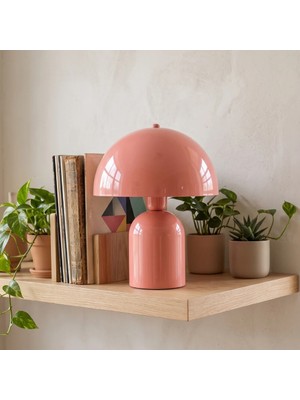 By Lamp Soho Soft Pembe Metal Masa Lambası | Bylamp