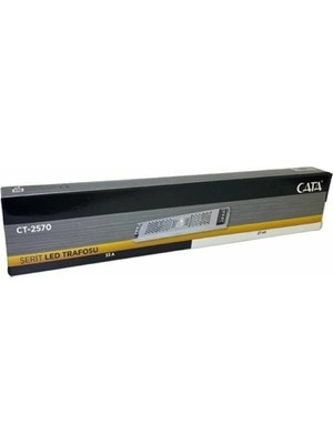 Cata CT-2570 33A Şerit LED Trafosu 400W Süper Slim Fansız