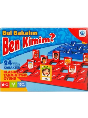 Genel Tedarik Smile Games Bul Bakalım Ben Kimim