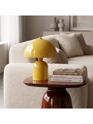 By Lamp Soho Sarı Metal Masa Lambası | Bylamp