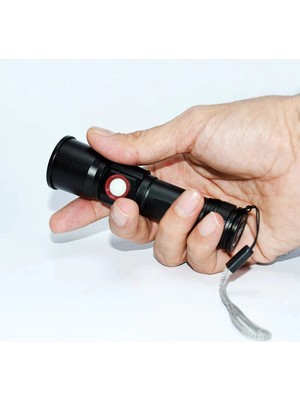 Marsilyan™- 2 LED 1.000 Lümen USB Şarjlı El Feneri WT-611