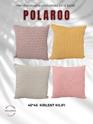 Polaroo 4 Lü Kırlent Kılıfı 45*45