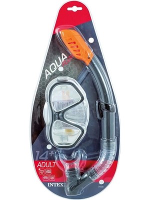 Genel Tedarik IG55648 Intex Maske ve Şnorkel Set 14+ Yaş