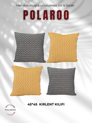 Polaroo 4 Lü Kırlent Kılıfı 45*45