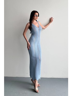 Denivy Soft Touch Knit Maxi Dress