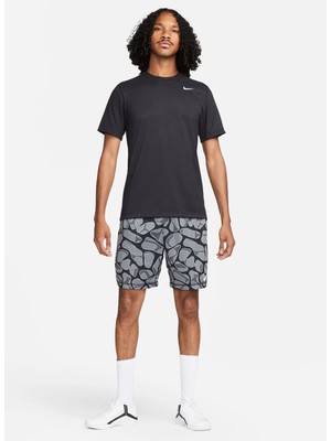 Nike Bisiklet Yaka Düz Siyah Erkek T-Shirt DX0989-010 M Nk Df Tee Rlgd Reset