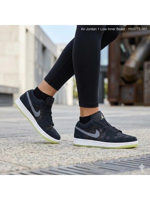 Nike Air Jordan 1 Low Gs Inner Beast Siyah Unisex Sneaker Ayakkabı | HV4775-001
