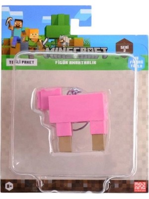 Genel Tedarik Minecraft 3D Figür Anahtarlık Seri 2