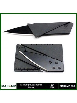 Marsilyan™- Katlanabilir Kart Şeklinde Bıçak