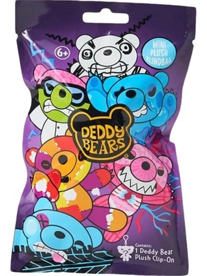 Genel Tedarik Deddy Bears Klipsli Peluş Seri 3 Sürpriz Paket