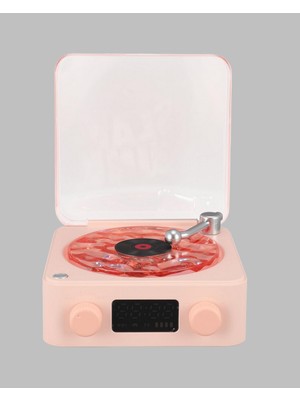 Zero Land Flzdgnkr Retro Saatli Bluetooth Hoparlör – Gece Lambalı Kristal Ses Kalitesi
