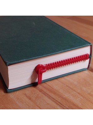 Hand Made All Tasarım Fermuar Şeklinde Kitap Ayracı Şık
