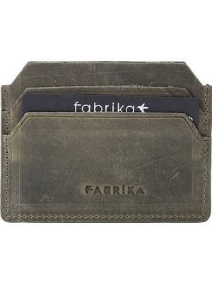 Fabrika Haki Erkek Cüzdan Frk 325 Crayz Deri