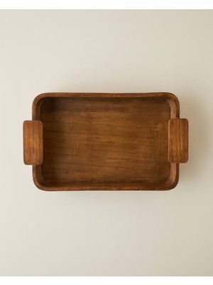 English Home Katie Mdf Dekoratif Tepsi 34x5 cm Kahverengi