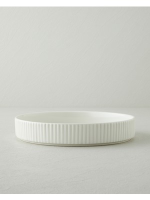 English Home Lunara Porselen Salata Kase 24 cm Beyaz