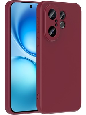 Tele Shop Vivo X200 Fe 5g Kadife Iç Yüzeyli Ultra Soft Premium Telefon Kılıfı Mlk/mara