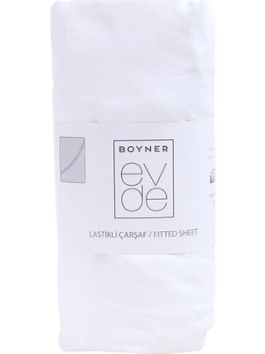 Boyner Evde Ekru Fitted Tek Kişilik Lastikli Çarşaf Nora