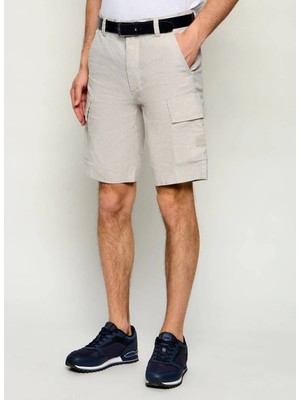 Boss Bej Erkek Regular Fit Şort SISLA_CARGO_S_50560372
