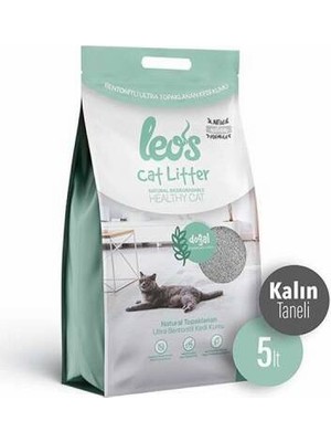 Bezos Cat Litter Doğal Bentonit Kalın Taneli Kedi Kumu 5 Lt