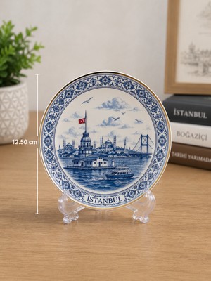 Diseno Plastik Şefaf Geçmeli Küçük Boy Tabak Teşhir Standı 10 Lu Paket
