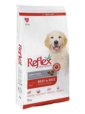 Bezos Biftekli ve Pirinçli Yavru Köpek Maması 15 kg
