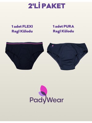 Pady Wear 2'li Paket - Flexi & Pura