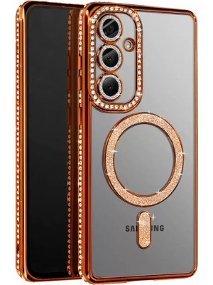 Esranın Dünyası Joko Samsung Galaxy A57 5g Joke Simli Magneticsafe Kılıf - Turuncu